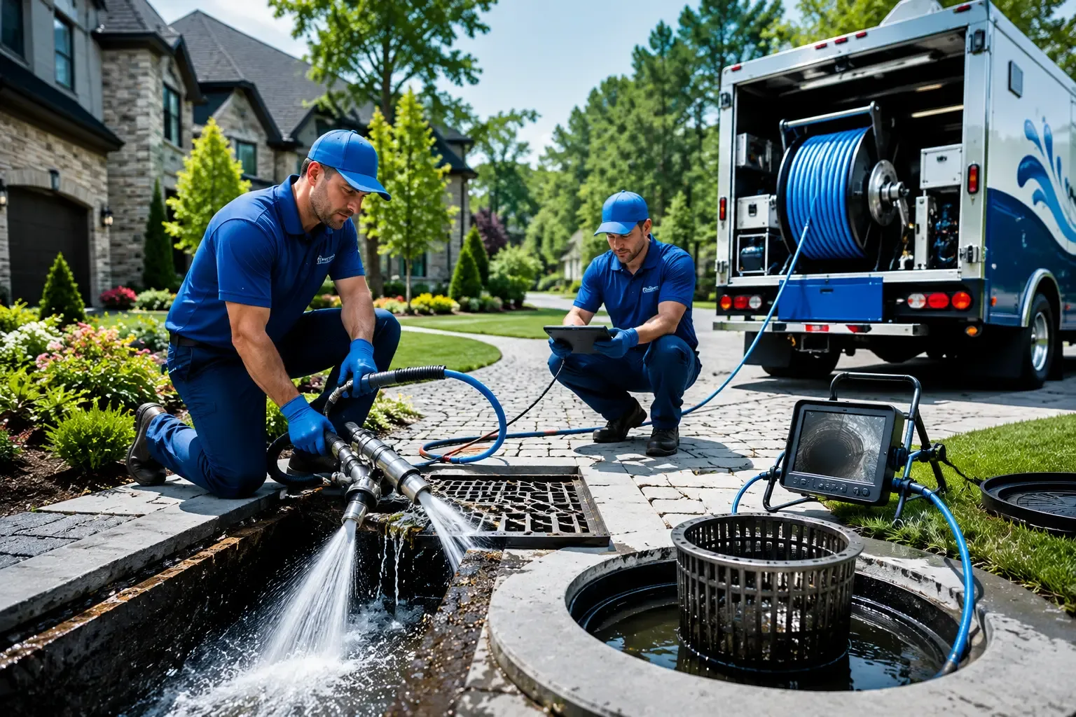 Local outdoor drain cleaning professionals in Exeter, NH
